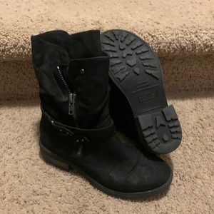 Carlos Santana moto boots